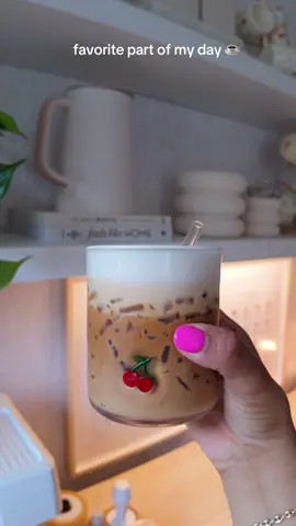 there's just something about a homemade iced caramel latte 🤌🏽 #coffee #caramellatte #fyp @Anthropologie 