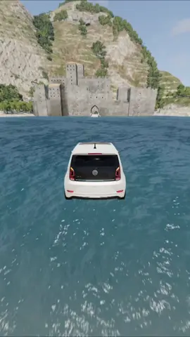 Qual carro chega no castelo? #beamngdrive #beamng #simulador #carros #volkswagen #gaming 
