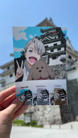 we made a yuri on ice pilgrimage to hasetsu (er, karatsu) and fukuoka to find real life locations! ⛸️✨🏯 #yurionice #ユーリonice #katsukiyuri #victornikiforov #japan #anime