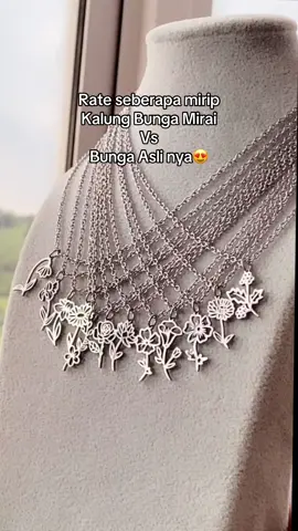 Kalo disuruh milih, favorite kalian yg mana nih?😍 #birthflower #kalungbunga #miraijewel 