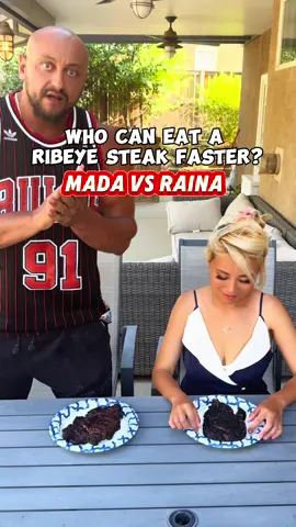 Mada vs Raina Ribeye Steak Contest #rainaiscrazy @MADA 