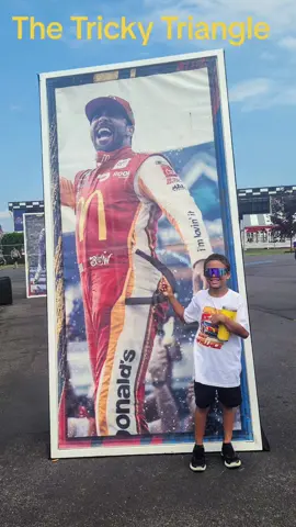 Nascar Weekend  #nascar #bubbawallace #Trickytriangle #RyanBlaney #Summer#makingmemories 