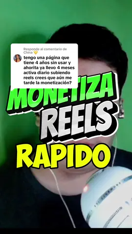 Respuesta a @China 💛 Truco para monetizar los reels de Facebook #monetizarfacebook #magiklabs 
