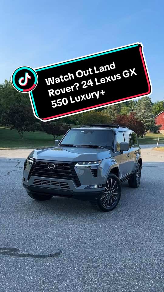 The reliable #LandRover has finally arrived and its called the #LexusGX550! The redesigned #GX550 has been reborn to become more stylish, luxurious, capable, powerful, abd advanced! #Lexus #carsoftiktok #cartiktok #cartok #LexusGX #JWagon #Japanese #Luxury 