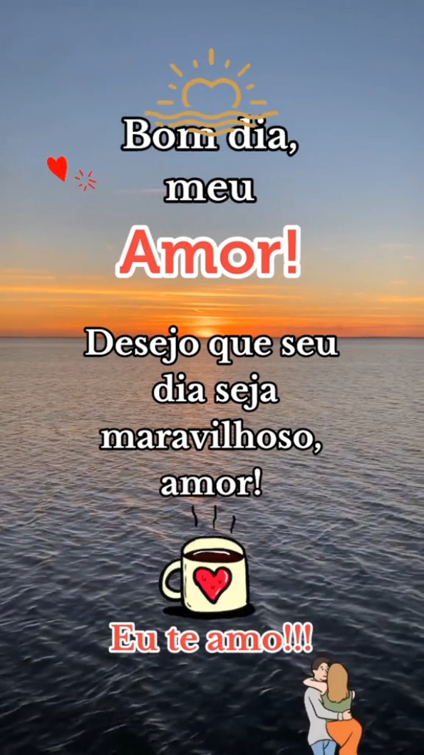 Bom dia, meu amor!❤️😘😍🥰☀️ . . . . . . . #bomdia #amor #namorados #tiktok 