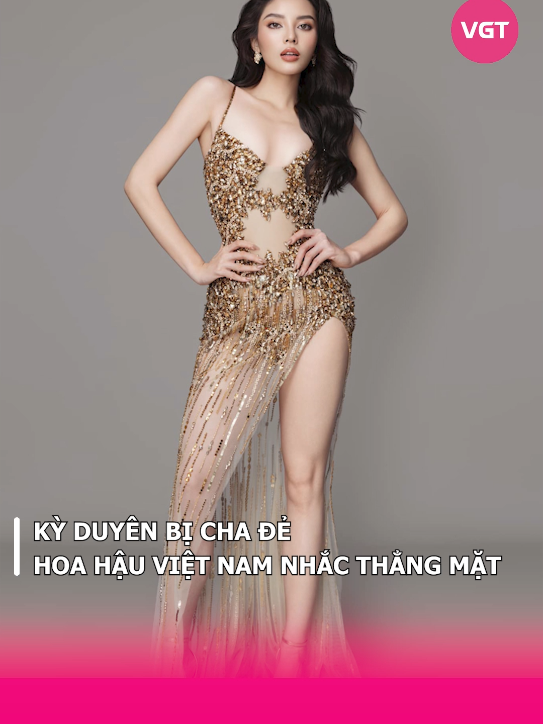 Kỳ Duyên bị cha đẻ Hoa hậu Việt Nam nhắc thẳng mặt #kyduyen #missuniverse #hoahauvietnam #saoviet #hoahau #showbizviet #saodrama #vgttv #vietgiaitri