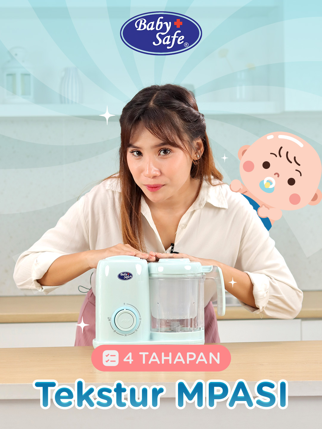 Panduan penting untuk tekstur MPASI si kecil nih! Jangan sampai ada yang terlewat, Bun... Tonton sampai habis ya~ __ Dapatkan produk BabySafe melalui: 𝐒𝐡𝐨𝐩𝐞𝐞 𝐝𝐚𝐧 𝐓𝐨𝐤𝐨𝐩𝐞𝐝𝐢𝐚: 𝐁𝐚𝐛𝐲𝐒𝐚𝐟𝐞 𝐎𝐟𝐟𝐢𝐜𝐢𝐚𝐥 𝐒𝐭𝐨𝐫𝐞 𝐁𝐚𝐛𝐲 𝐒𝐡𝐨𝐩 𝐝𝐢 𝐒𝐞𝐥𝐮𝐫𝐮𝐡 𝐈𝐧𝐝𝐨𝐧𝐞𝐬𝐢𝐚 #BabySafe #Blender #MPASI