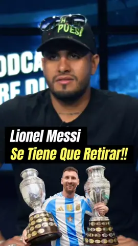 Lionel Messi Se Tiene Que Retirar Del Futbol  #messi #lionelmessi #messi10 #TikTokDeportes  #copaamerica #argentina  #MikeMaquinadelmal #Patronesdeljuego 
