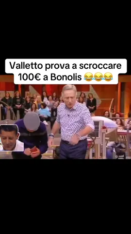 Il valletto prova a scroccare 100€ a Bonolis 😂😂😂 #perte #neiperte #paolobonolis #avantiunaltro #meme #trash 