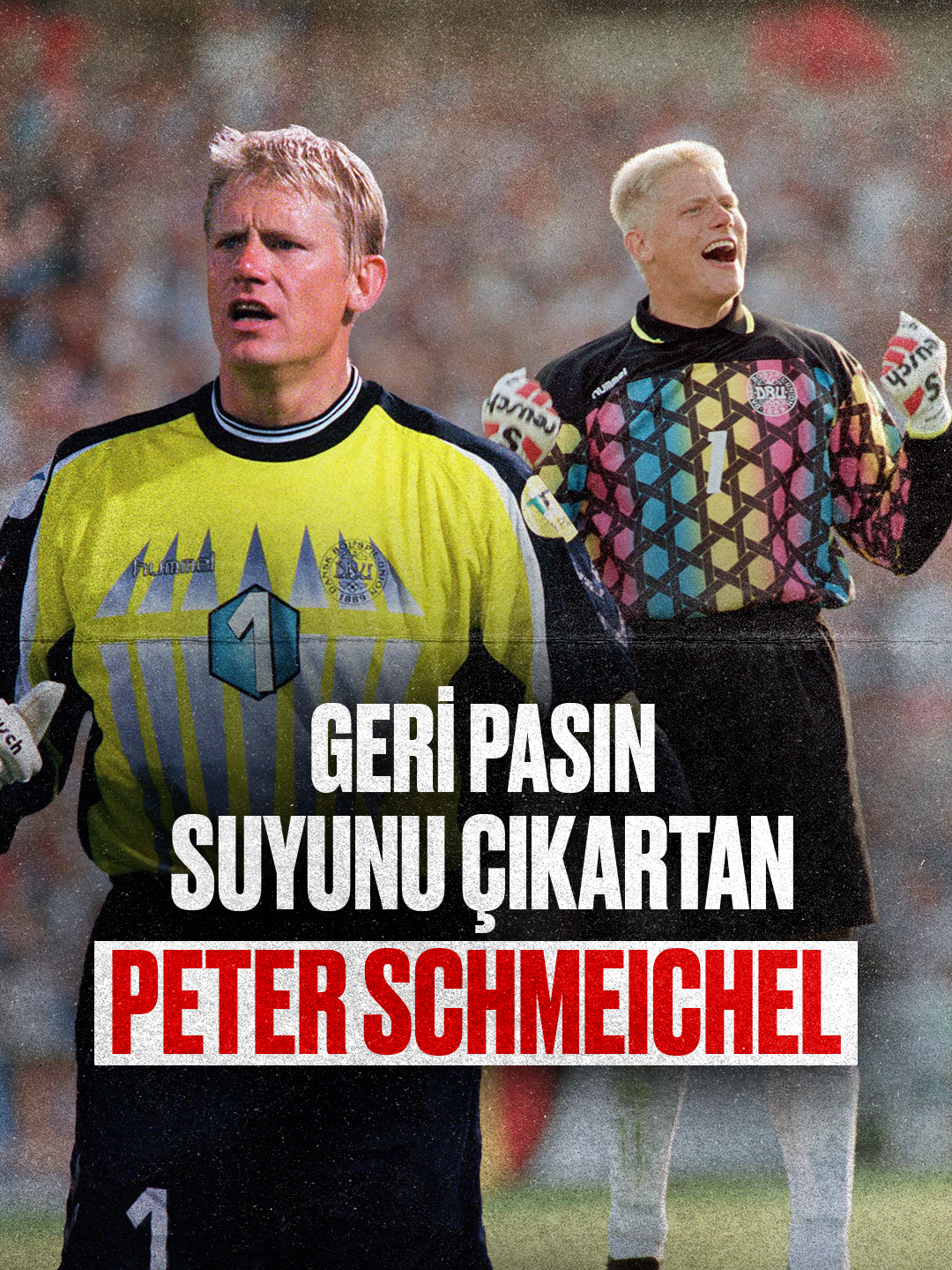 🧤 Geri pasın suyunu çıkartan kaleci: Peter Schmeichel. #gdhspor #schmeichel #danimarka #EURO2024