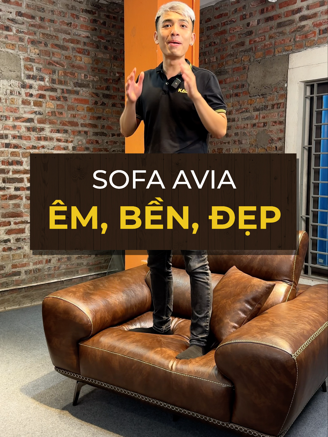 Sofa Avia đáp ứng đủ 3 tiêu chí: êm, bền, đẹp #sofa #avia #kalix #noithatkalix #kalixfurniture #xuhuong