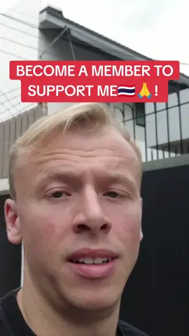 BECOME A MEMBER TO SUPPORT ME🙏🇹🇭! #thailand #travelthailand #expat #passportbro #leavethewest 
