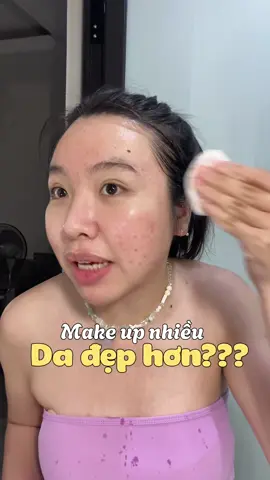 Tại sao tui make up càng nhiều thì lại càng thấy da mịn hơn? 🤓 Gợi ý cho mấy bà thêm 1 em dầu tẩy trang cũng rất dễ nhũ hoá luôn nè #fanh2911 #dcgr #goclamdep #meohaymoingay #dautaytrang #dautaytrangmatsukiyo #matsukiyo 