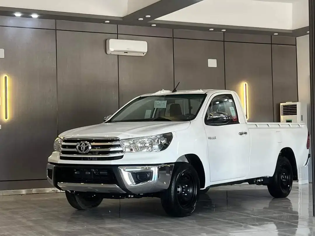 ##ماشاءالله🤍 النـوع:-TOYOTA_HILUX_الـوكـيل✨ سـنة الـصنع:-2024/1 سـعة المـحرك:-2.7🔥 المـواصفات:-مـوضحه فـي الصـور المسـافة المقطـوعة:- 0.000 k.m المـكان :#براك الشاطئ ________________________ ‏Watsap📞0912509566 0922509566