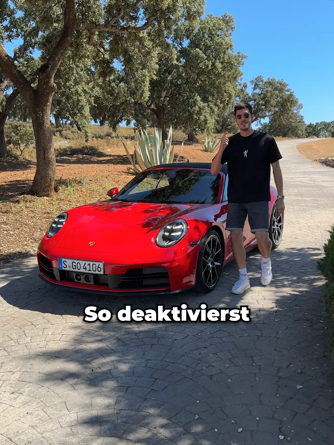 So deaktivierst du den nervigsten Warnton im Neuwagen!🔊🚨❌Folg mir für mehr Videos! #porsche #porsche911 #porsche911carrera #autowissen