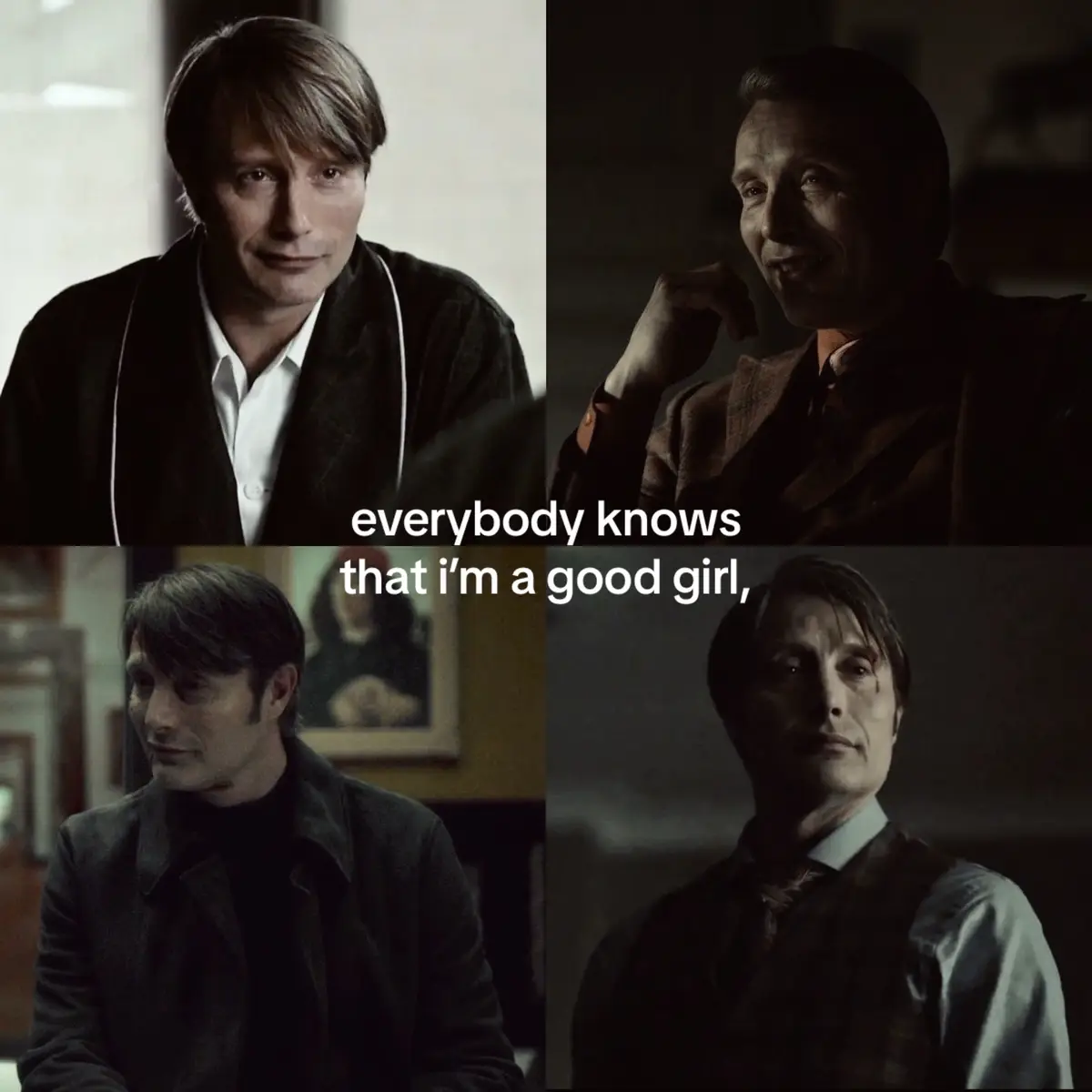 do u think hannibal likes a man in a uniform? #nbchannibal #hanniballecter #willgraham #hannigram #madsmikkelsen #hughdancy #foryoupage 