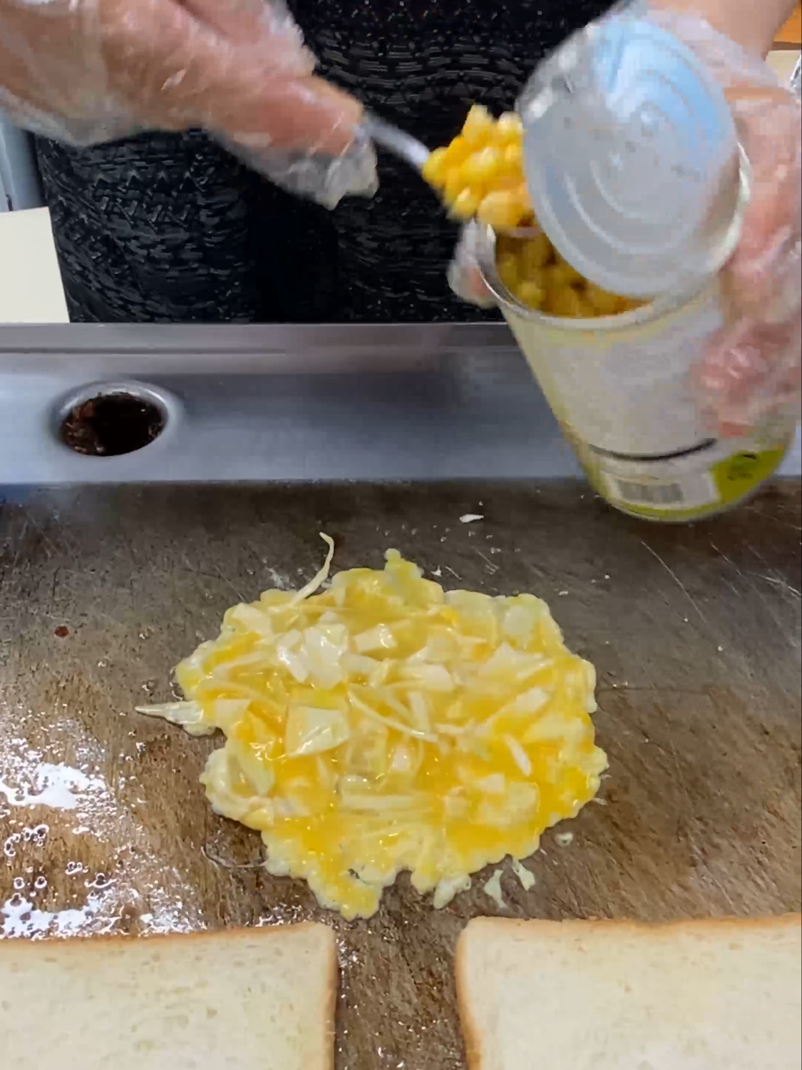 Ham Cheese Egg Toast - Korean Street Food #fyp #foryou #viral #viralvideo #fypシ #foryoupage #viraltiktok #fy #fypシ゚viral #video #foryourpage #fypage #tiktok #trending #food #Foodie #foodtiktok #FoodLover #yummy #yummyfood #sreetfoodlover #fooddilextiktok