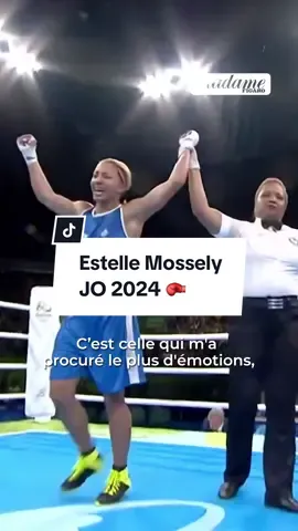 Notre série Madame aux Jeux continue ! 🎥 #Estellemossely vise une nouvelle médaille d’or aux Jeux de Paris cet été. À 31 ans, la championne olympique de boxe se prépare activement pour réitérer son exploit.  #jeuxolympiques #paris2024 #olympics #boxing #tiktoksport 