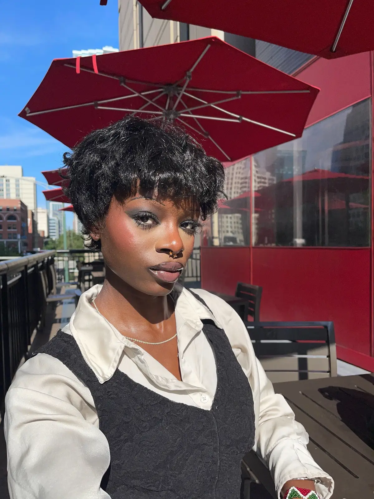 oh i loveee this look! #fypシ゚viral #blackgirlmakeup #smokeyeye 