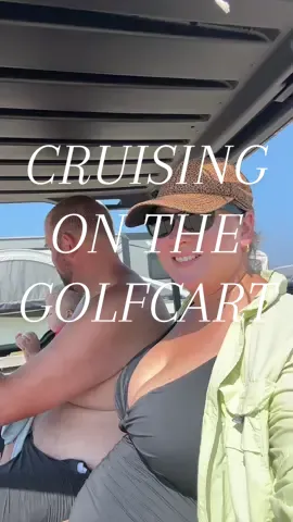 Miles says nothing beats a golf cart cruise to avoid naptime.  #beachvibes #piratelandmyrtlebeach #MomsofTikTok #toddlersoftiktok #golfcart 