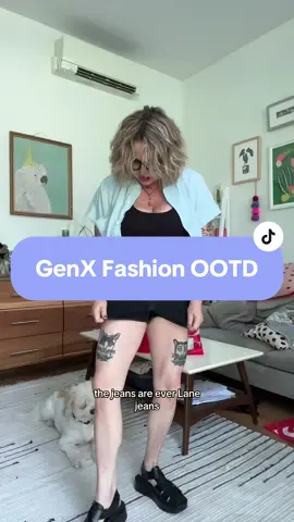 Youre not too old to wear what ever the fuck you want!! @ZEELOOL @Everlane @BR Factory @Sézane #fyppp #genx #genxfashion #colorchanginglipstick #yourenottooold 