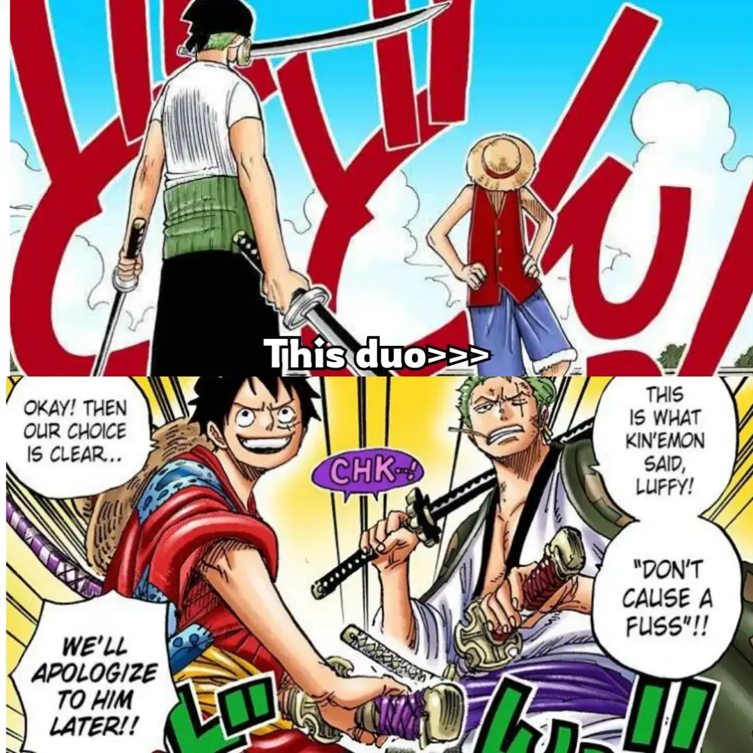 #luffy #zoro #monkeydluffy #roronoazoro #onepiece #duo #bestduo #strawhatpirates #fyp #foryou #foryoupage 