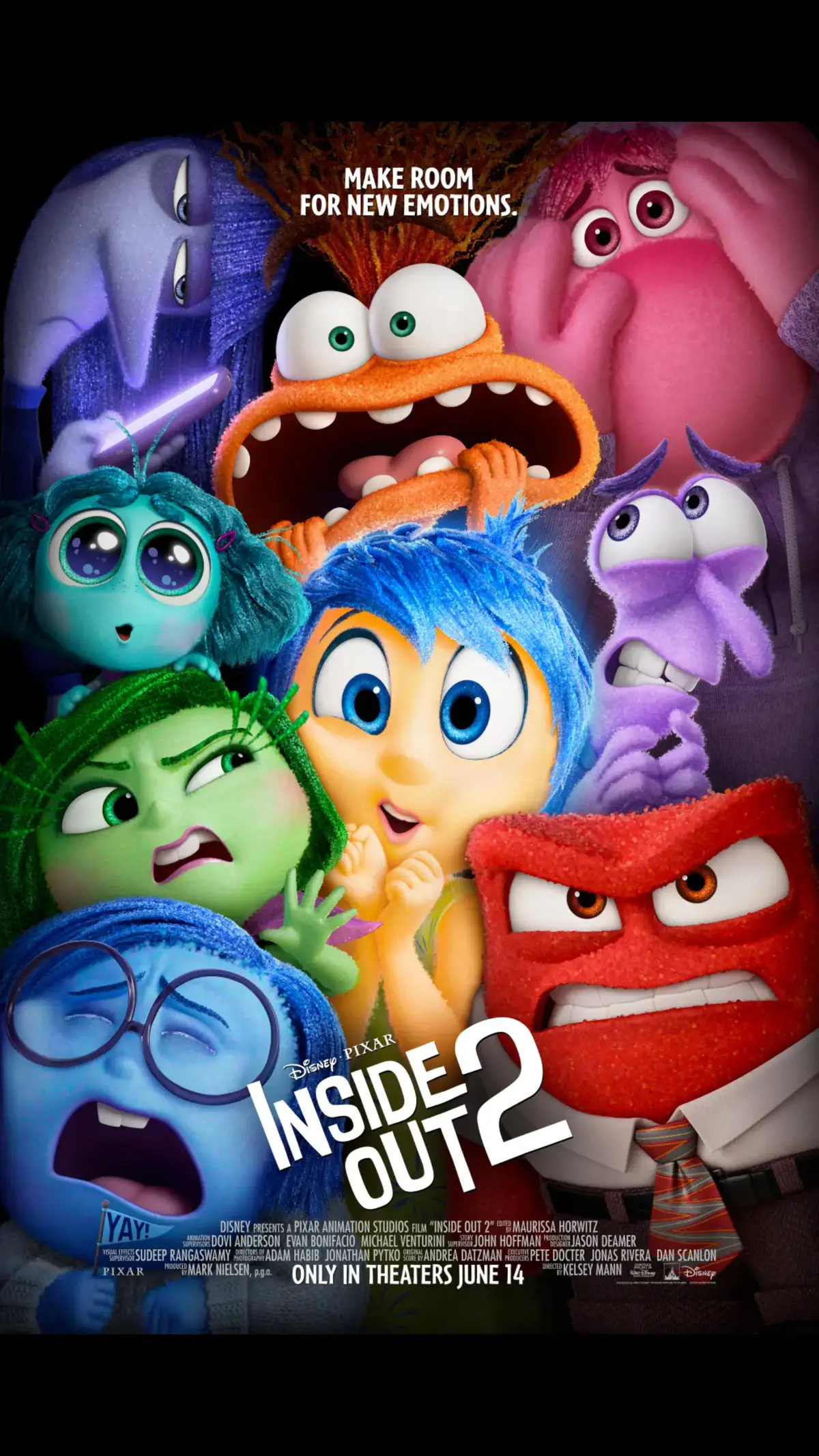 Today's the day, wish me luck! #fypシ #insideout2 #disney100 #pixar 