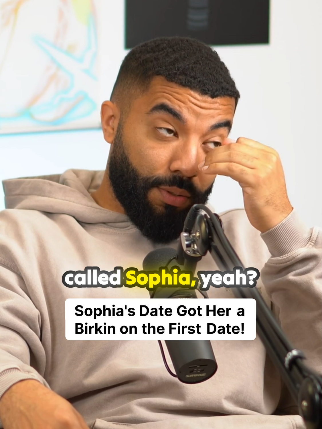 Have you ever heard of a first date with a Birkin involved? 💼💁‍♀️ This girl from Sophia's podcast tells all about her lavish date experience! Are designer handbags the new love language? 😱💕 #SophiaPodcast #CallHerDaddy #LuxuryDating #BirkinGoals #podcastclips
