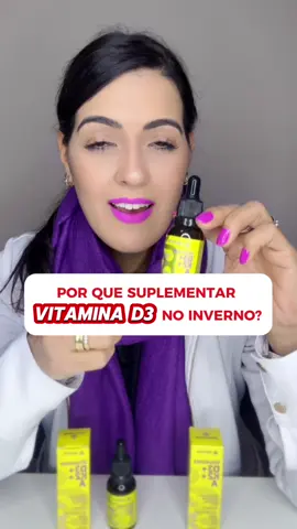 Você já tem o hábito de suplementar a Vitamina D3 no inverno? 🚨 A falta de Vitamina D3 no inverno pode prejudicar sua saúde imunológica, cardiovascular, óssea, além de afetar seu humor e bem-estar. 👉 Neste mês de Julho em compras acima de R$150,00 você ganha uma VITAMINA D3+K2+A totalmente grátis. ❄️ Escreva INVERNO nos comentários para garantir os descontos e o seu presente. 🎁 #vitaminad #vitaminad3 #saude #suplementos 