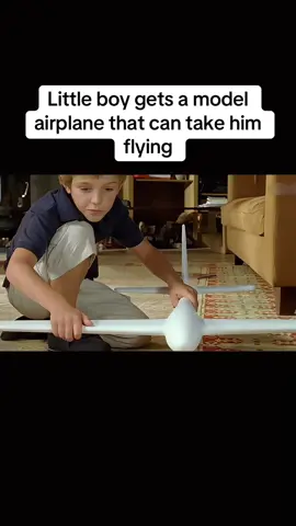 Little boy gets a model airplane that can take him flying#film #movie #tiktok 