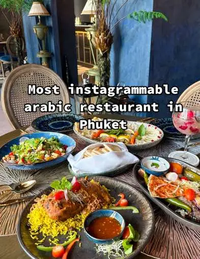 Located right next to Patong beach, Phuket. Beautiful decors, friendly staff and variety of food selections #patongbeach #phuket #halalrestaurantphuket #blusaffron #بلو_زعفران #بوكيت #باتونج #مطعم_عربي #حلال #اكسبلور #مطعم #تايلند 