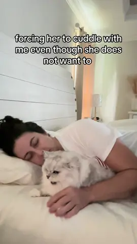 i think she secretly likes it. #fypage #fypシ゚viral #catsoftiktiok #cattok #funny #cat