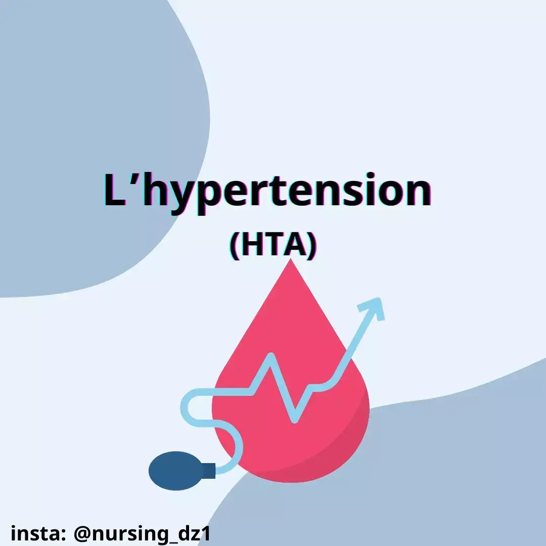 L'hypertension artérielle HTA.. . . . . . . . . #paramedical #nursing #infspm #isp #ats #Infermier #paramedicaux #nurselife #dz #mimsp #medcine #ممرض #تمريض #قابلة #تخذير #انعاش #ادوية #ممرض 