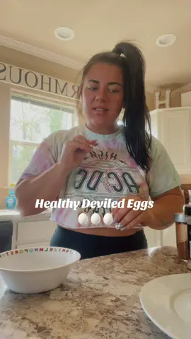 A little different way to eat eggs #eggs #deviledeggs #protein #health #healthy #food #Foodie #cooking #fypシ゚viral #foryoupage 