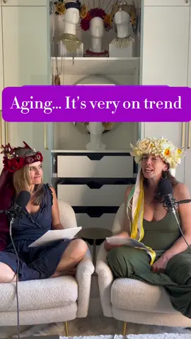 Episode! Aging: Approaching 50 & Trendy AF Janelle and Andrea talk about embracing their age, how they got here and why they’d never go back, There’s discussion about dressing for the divine, how good it feels to know ourselves and how #perimenopause shocked the hell out of us. There’s a nod to @Tamsenfadal and @Midlife.muse You’ll hear: -A new name for crows feet -Why having friends of wildly different ages makes a big difference -How your expression matters more than your outfit -Why we don’t want to be our 30-year old selves -Common cultural shaming and how to meet it with grace or snark #menopause #agepositivity