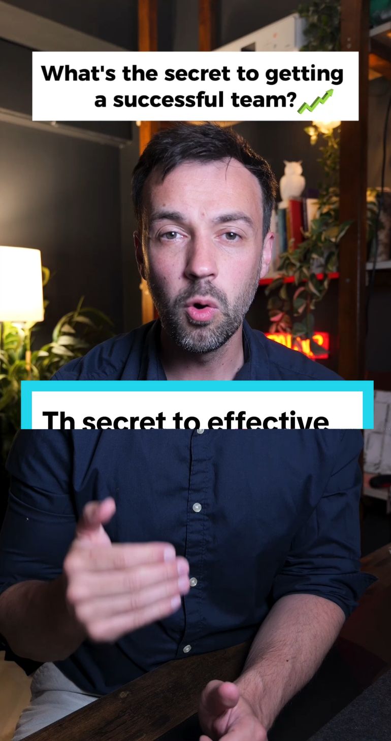 what's the secret to effective and successful teams?  1. belonging 2. High standards 3. Resources and support to meet those standards 4. being cared about #managementskills #newmanager #management #manager 