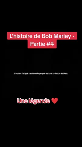 Partie 4 : l'histoire de Bob Marley ❤️ #legende #artiste #bobmarley #scar #reggae #histoire 