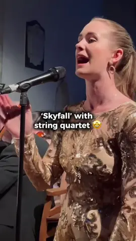 ‘Music from the movies’ concert with string quartet (featuring my dad on cello) ❤️🥹 #fyp #foryoupage #singer #guestentertainer #singersoftiktok #vocalist #sessionsinger #skyfall #adele #bond #moviemusic #jamesbond #007 #family 