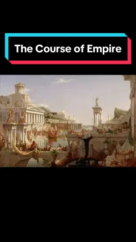 *NB the whole 250 thing doesnt seem to be true!!* This series of paintings are so moving, with incredible details, including references to the Viking Age, Ancient Egypt, Greece, Rome and Native American cultures. Full breakdown here:  @Historical Han🏺  #arthistory #history #painting #empire