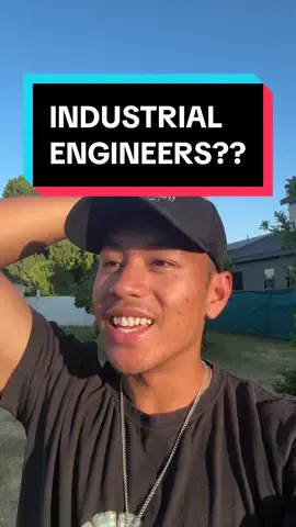 at least yall arent civils… IS ANYONE OUT THERE AN INDUSTRIAL ENGINEER? What industries do you engineer? This is a dumb mechanical eng question my apologies #engineering #engineer #engineeringstudent #college #zaktheengineer #mechanicalengineering #industrialengineering #industrialengineer 
