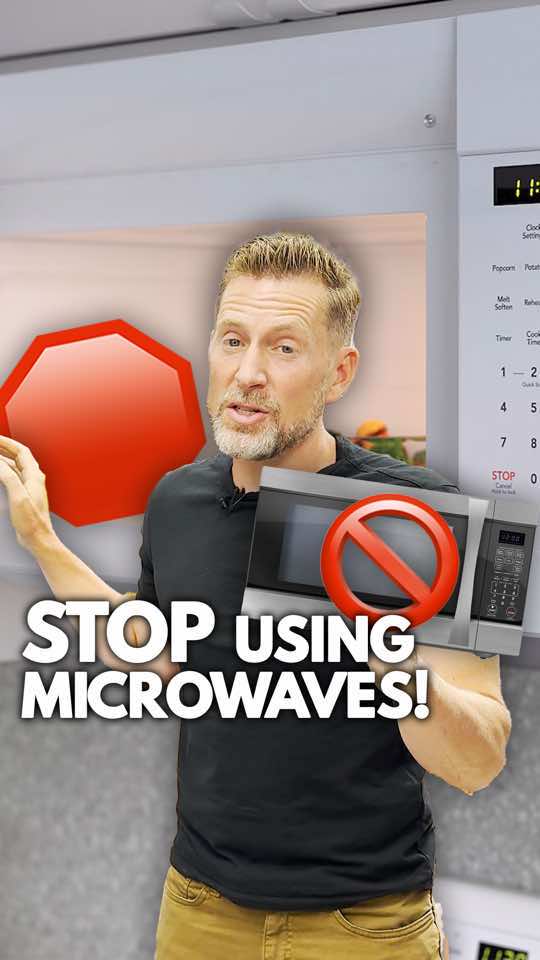 🚫 It's time to ditch your microwave! 🚫  If you're hesitant to do so, I can give you three research-backed reasons why: 1️⃣ Microwaves can generate high levels of toxic acrylamides (when used on the high setting) compared to conventional methods. Acrylamides are neurotoxic and carcinogenic substances that form when you cook food and can be highest when using a microwave. 2️⃣ . The plastic 