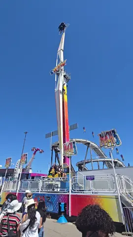 Reliving the thrill of the Mach 3 ride at the Calgary Stampede! 🚀🎢 Missing the Stampede already... see y'all next year! #CalgaryStampede #Mach3Ride #ThrillSeeker #Stampede2024 #YYC #CarnivalFun #AdrenalineRush #SummerVibes #SeeYouNextYear