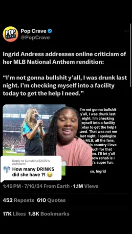 Replying to @Sunshine32470 #greenscreen #ingridandress #nationalanthem #starspangledbanner #MLB #baseball #fyp #homerunderby 