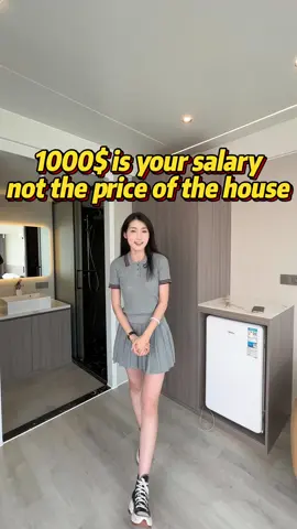 $1,000 is your salary, not the price of the house #etonghouse#tinyhome#resorts #capsule #airbnb #tinyhouse #mobilehouse  If you want more information and catalogs, please send me a private message and I will send you.