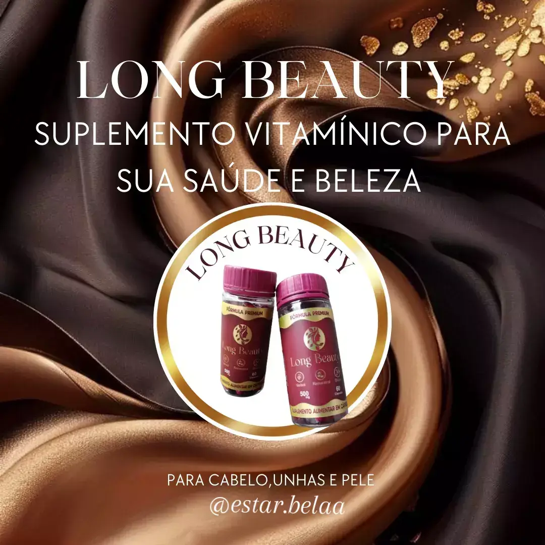 Com a LONG BEAUTY,seu cabelo,unhas e pele receberão a nutrição que merecem. Não perca tempo,e transforme sua beleza de dentro para fora! Ficou com alguma dúvida? Fale Comigo! #saude #beleza #bemestar #farmacia #vitamina #autocuidado 