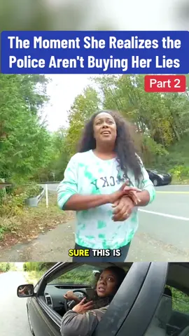 The Moment She Realizes the Police Aren't Buying Her Lies #cops #copsoftiktok  #police #policeofficer #dui #trafficstop #vital #usa #flypシ 