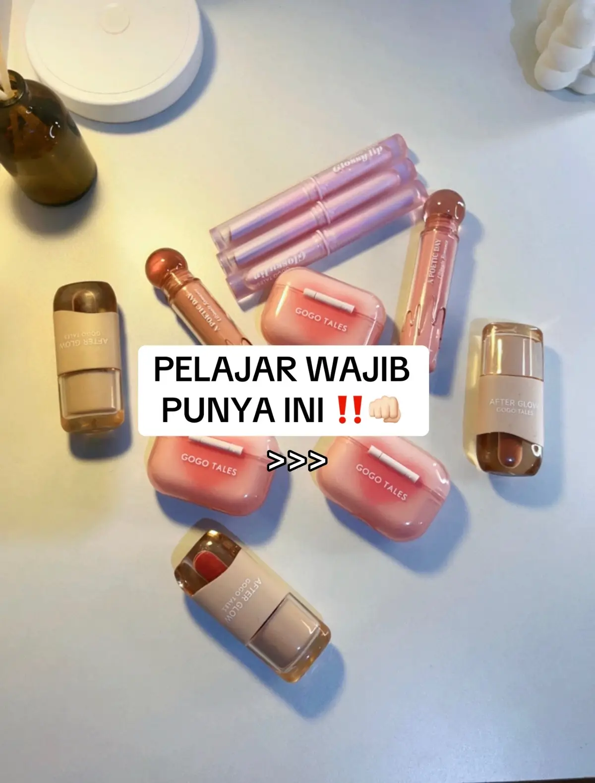 plisss harus punya ini aman dari razia 🥹 #liptint #lips #lipgloss #lipproducts #gogotales #lipcream #airpodsjump #xyzbca #4u 