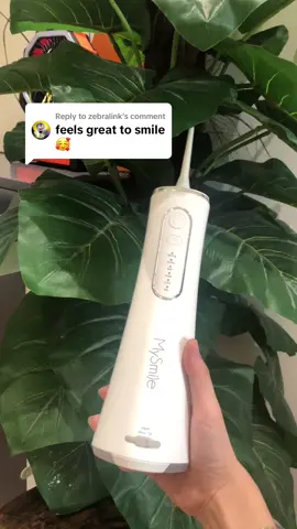 Replying to @zebralink Mysmile portable oral irrigator #teethcare #mysmile #clean #freeshipping 