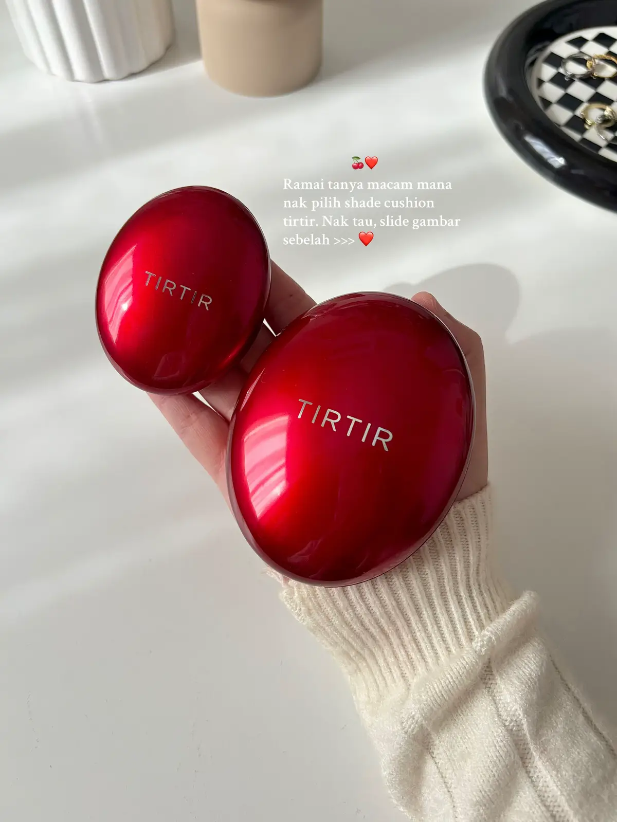 Nak beli tekan sini 👉🏻 @chyshopy  #tirtirmaskfitredcushion #tirtircushion #cushionfoundation 