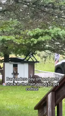 And there was no coffee to get too #dayoff #raindays #trailerlife #bartendersoftiktok #thusislife #foryou #fyp #server 